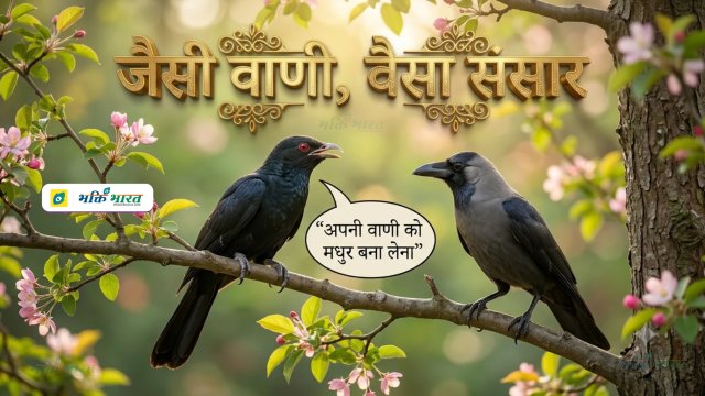 कोयल- अपनी वाणी को मधुर बना लेना - प्रेरक कहानी