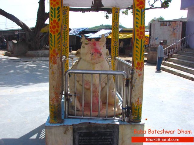 Entery of Baba Bateshwarnath Dham with the blessing of Nandi