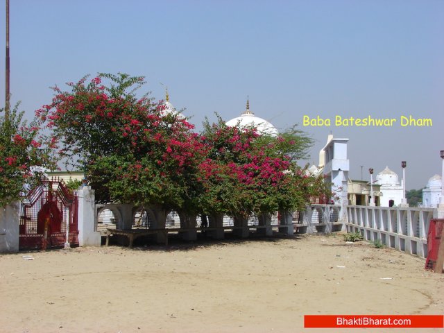 Parking area in Baba Bateshwarnath Dham