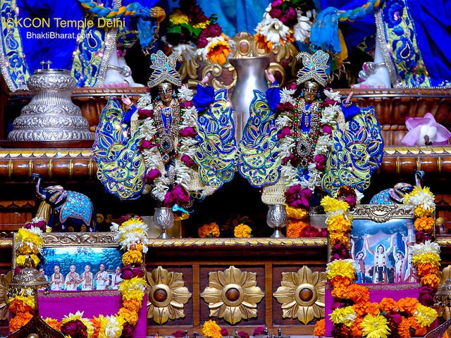 इस्कॉन मंदिर दिल्ली  इस्कॉन मंदिर दिल्ली