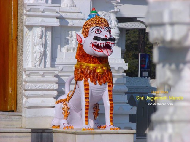 A Lion from Singhadwara (The Lion Gate)