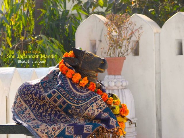 Shri Nandi From Outside of Lord Shiv Mandir
