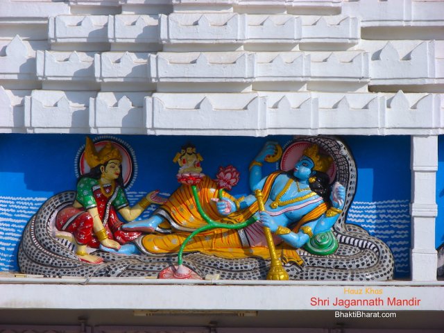 Wall Paint of Shri Narayana Lakshmi in Cheersagar