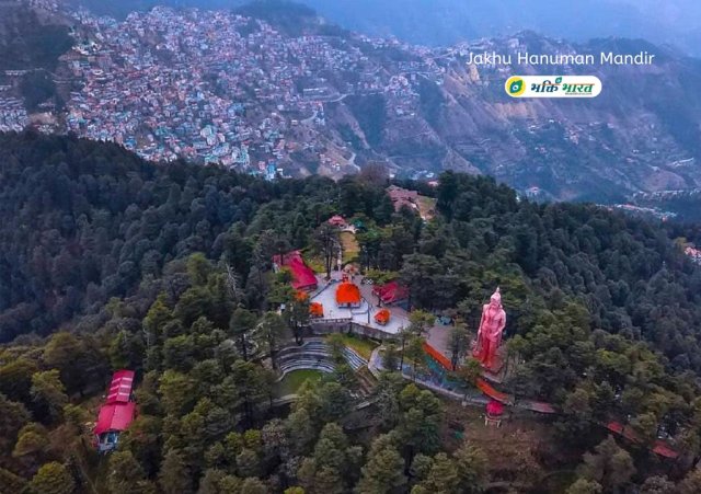 Temple Drone View Temple Drone View