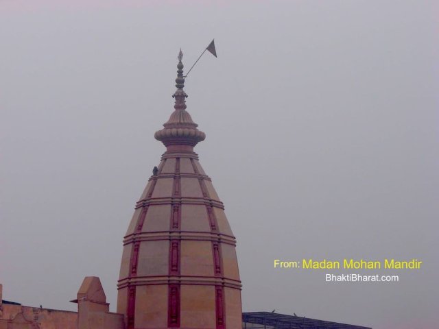 Near by Ashta Sakhi Mandir (http://ashtasakhimandir.org) from the high stage of Madan Mohan Temple, under the concept of Mandir se Mandir Tak. Near by Ashta Sakhi Mandir (http://ashtasakhimandir.org) from the high stage of Madan Mohan Temple, under the concept of Mandir se Mandir Tak.