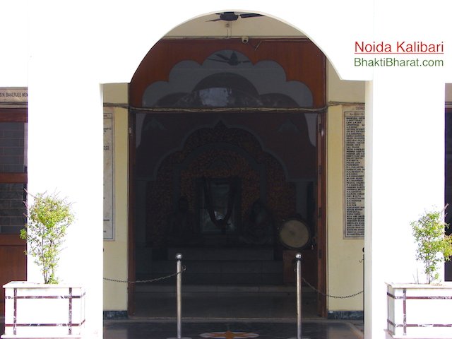 Closeup of Maa Kali Dham on first floor Closeup of Maa Kali Dham on first floor
