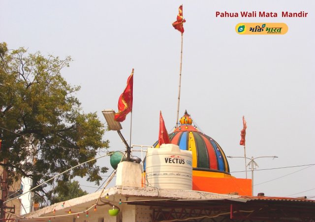 Temple Shikhar and Flags