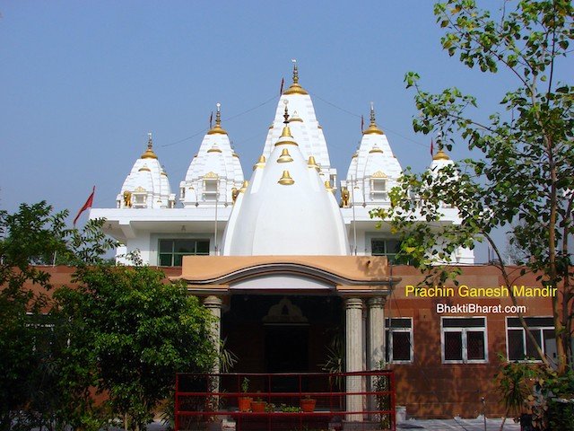 A front inner view of main Shri Ganesh temple A front inner view of main Shri Ganesh temple