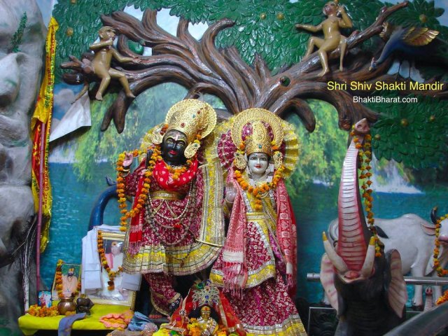 Shri Radha Krishan in Vrindavan Shri Radha Krishan in Vrindavan
