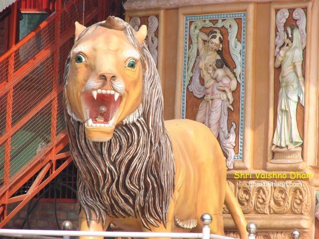 Lion, Ride of Maa Vaishno Devi therefore called Sherawali Maa Lion, Ride of Maa Vaishno Devi therefore called Sherawali Maa